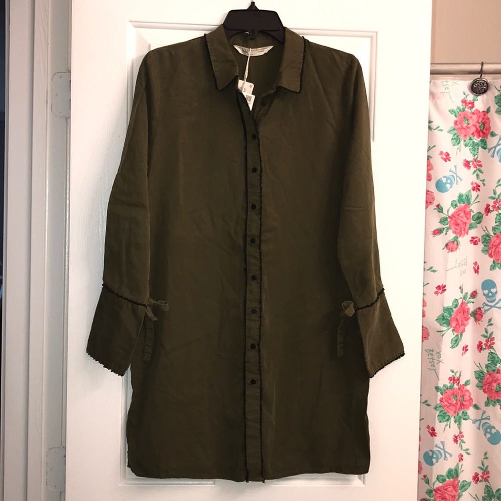 Zara Army Top